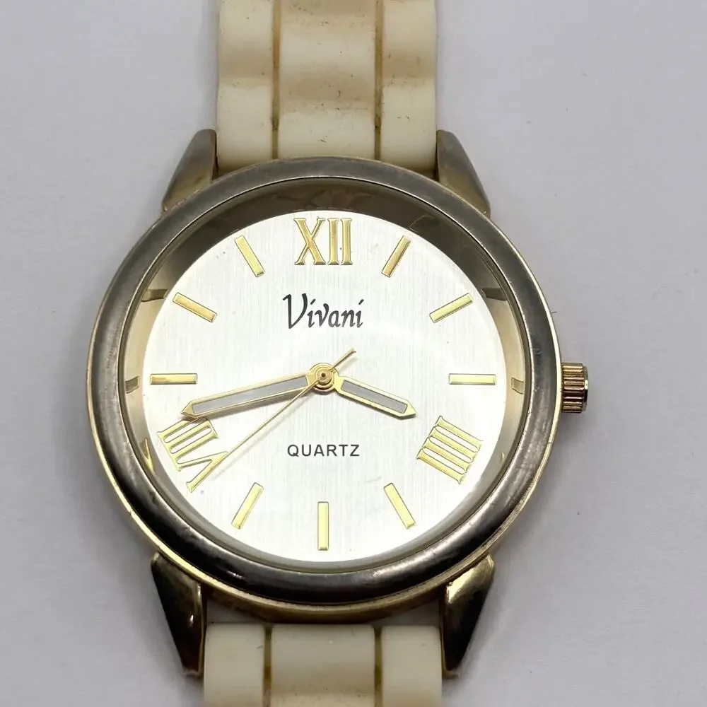 Silver Vivani Men's Quartz Watch